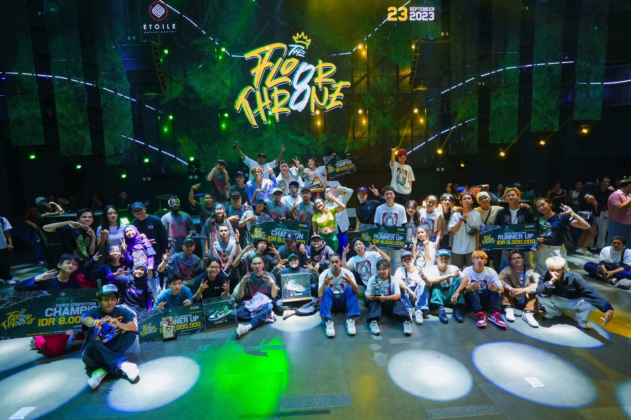 Sukses Digelar, Kompetisi Dance The Floor Throne Lahirkan Para Pemenang Baru