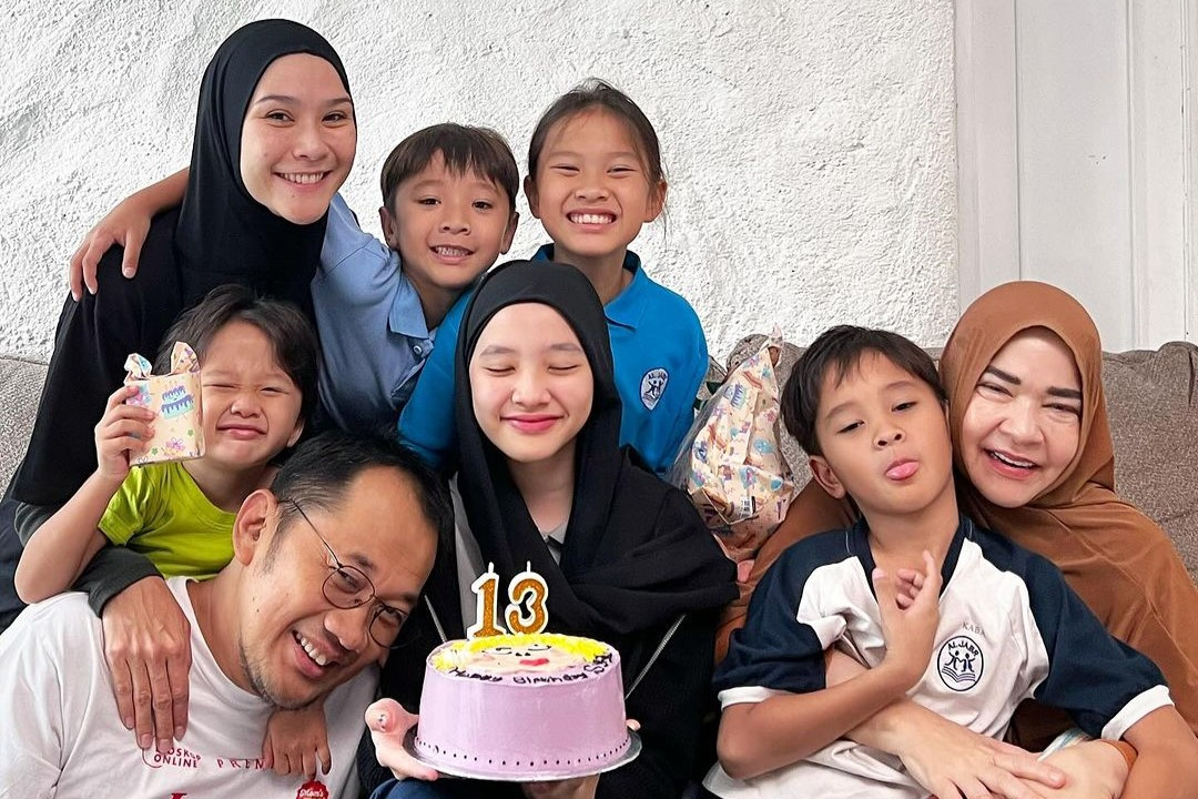 Rayakan Ulang Tahun Putri Sulungnya, Zaskia Adya Mecca: 13 Tahun Jadi Ibu
