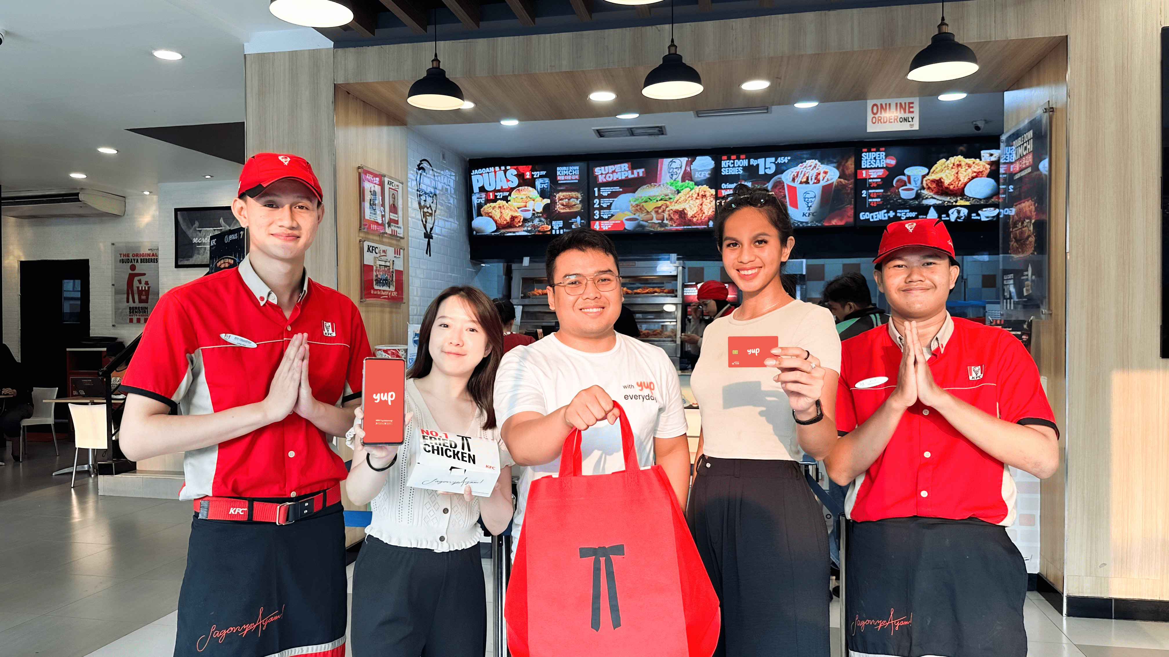 Hadirkan Cara Baru Makan Hemat, Yup Kerja Sama dengan KFC Indonesia