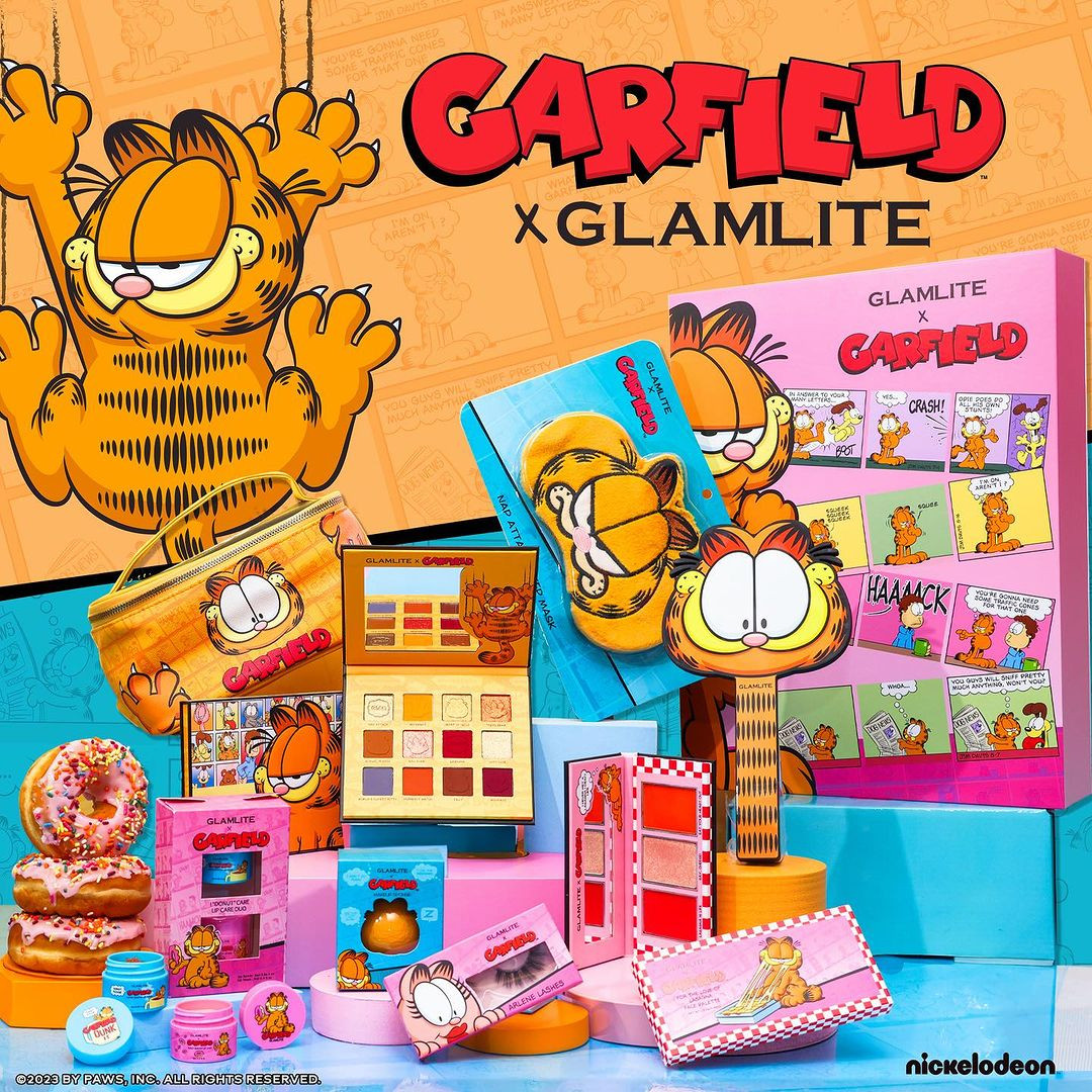 Gemas! Glamlite Rilis Koleksi Makeup Terbaru Dengan Film Animasi Ikonik “Garfield”