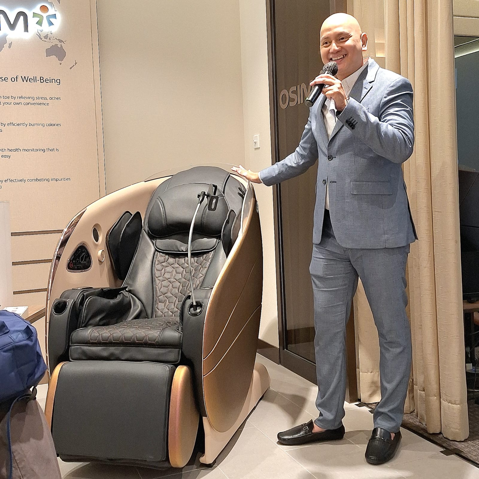 Tingkatkan Health and Wellness, OSIM Hadirkan Kursi Pijat dengan Teknologi AI