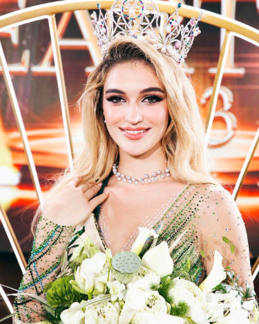 Selamat! Drita Ziri Wakil Albania Juarai Miss Earth 2023