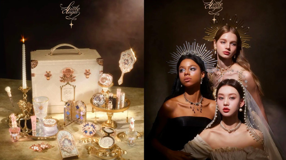 Pecinta Vintage Core Merapat, Flower Knows  Rilis Koleksi Makeup “The Little Angel”