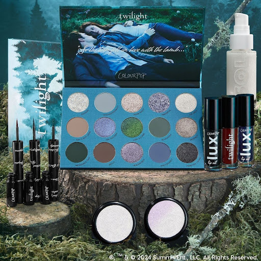 Bikin Nostalgia, ColourPop X Twilight Rilis Koleksi Makeup Terbaru