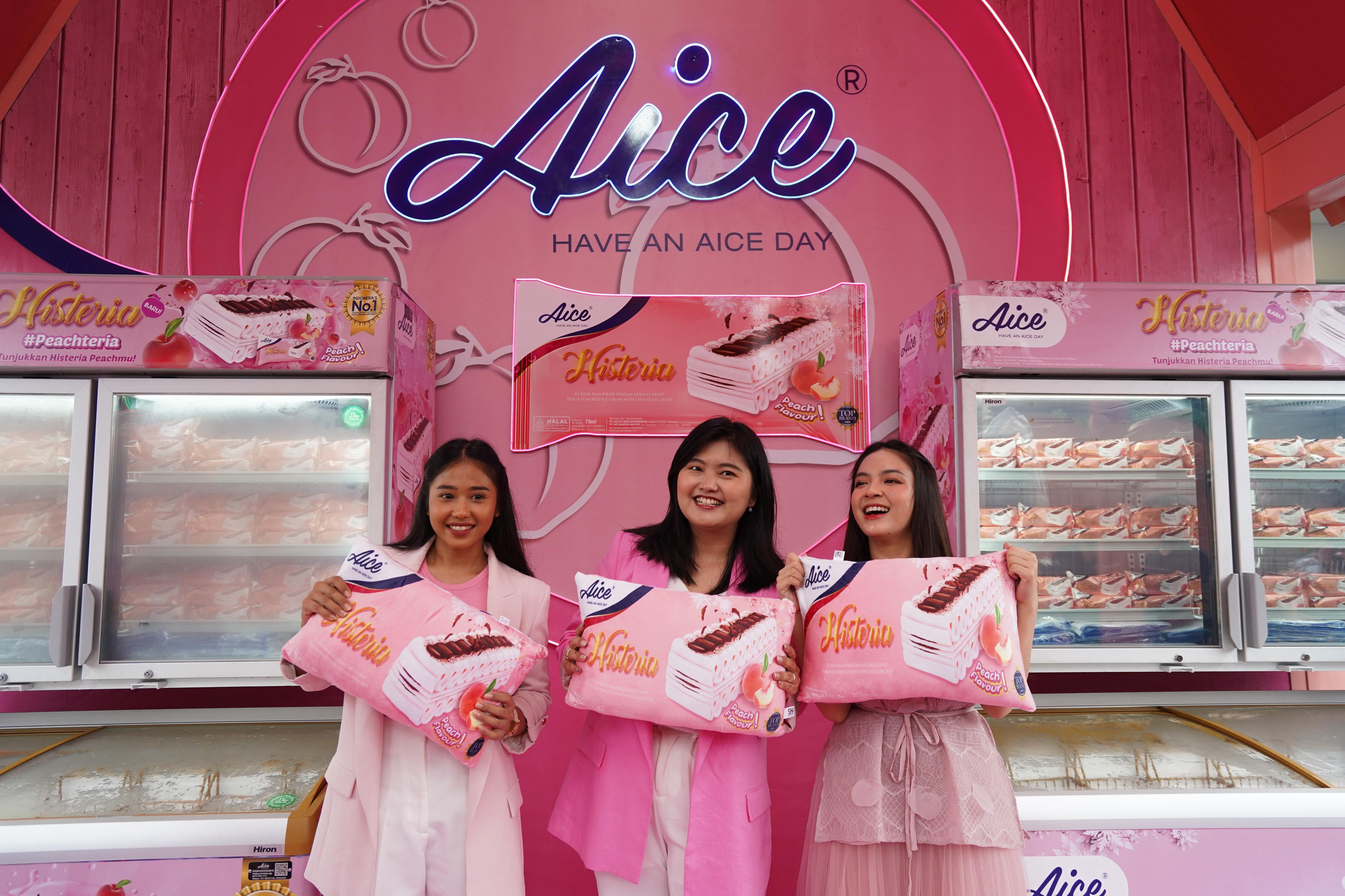 Aice Luncurkan Histeria Peach, Hadirkan Trend Rasa Kekinian Untuk Rayakan Pencapaian Perempuan