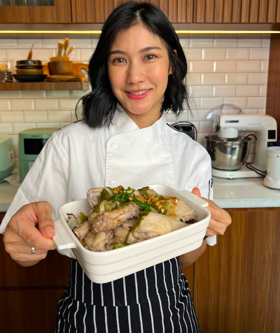 Shopee Bagikan Resep Praktis Ayam Kukus Jahe ala Chef Olivia Tommy