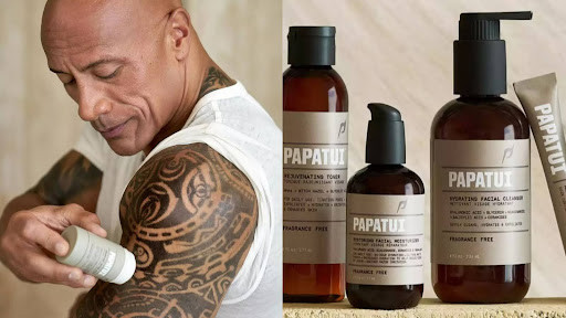 Dwayne Johnson Debut Skincare Pria Bertajuk “Papatui”