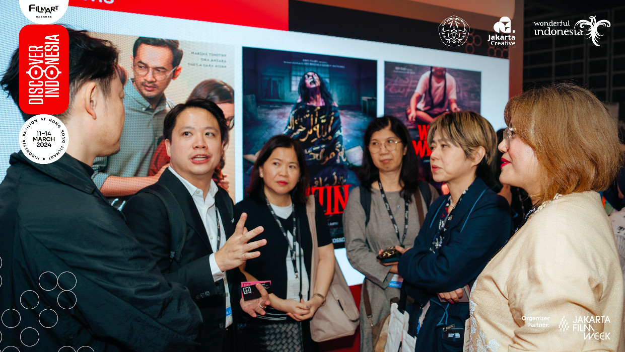 Discover Indonesia Networking Hour Buka Rangkaian Acara Paviliun Indonesia di FILMART 2024