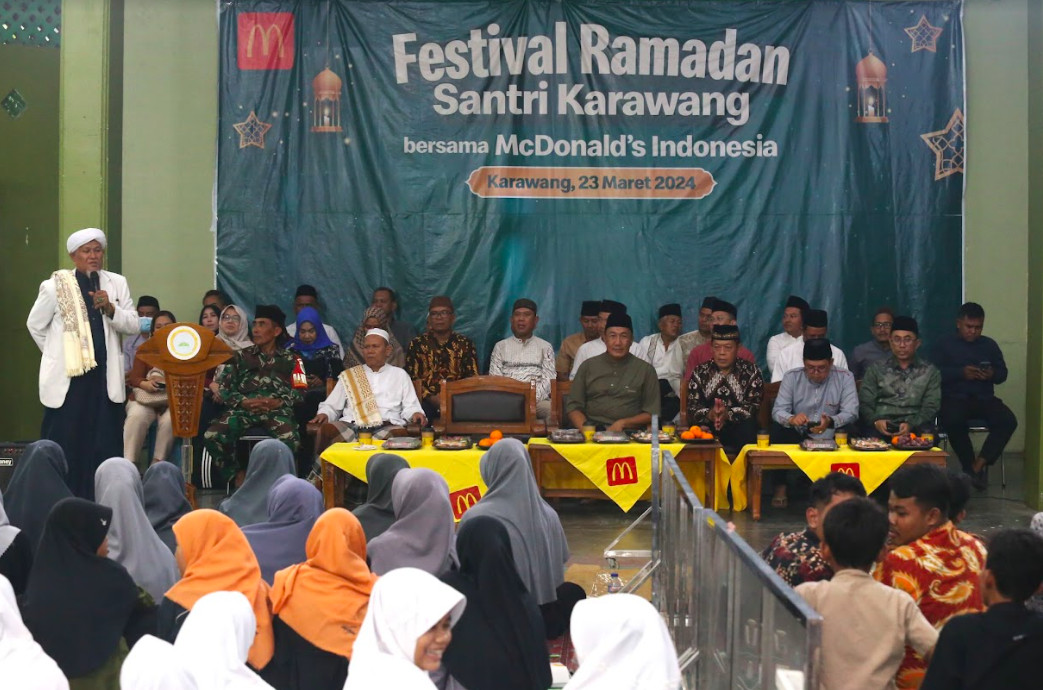 Gelar Festival Ramadan Santri, Mcdonald’s Indonesia Berbagi Ilmu Dengan 500 Santri