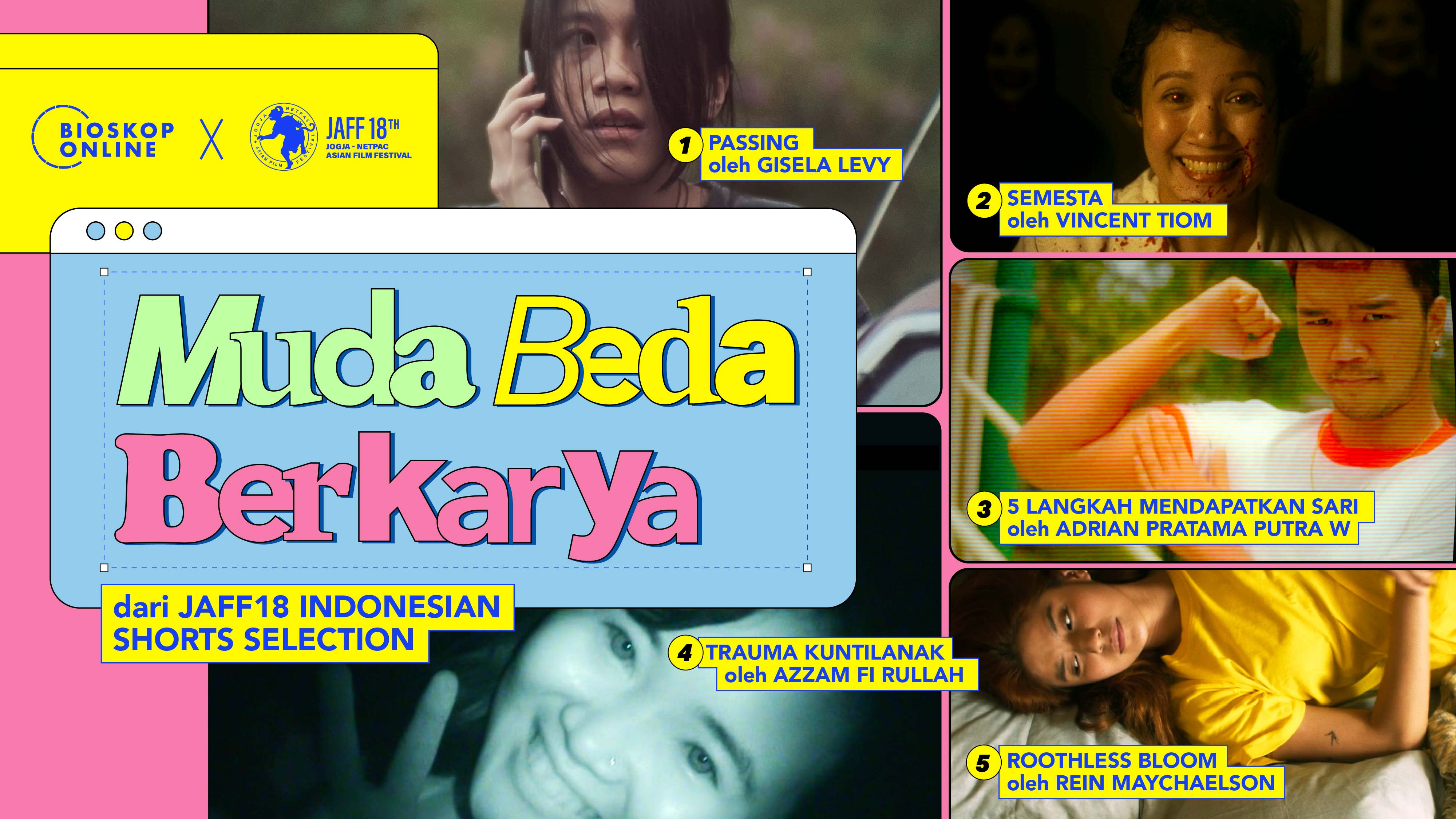 Bioskop Online Hadirkan 5 Film Pendek Pilihan Dari Jaff18 Indonesian Shorts Selection