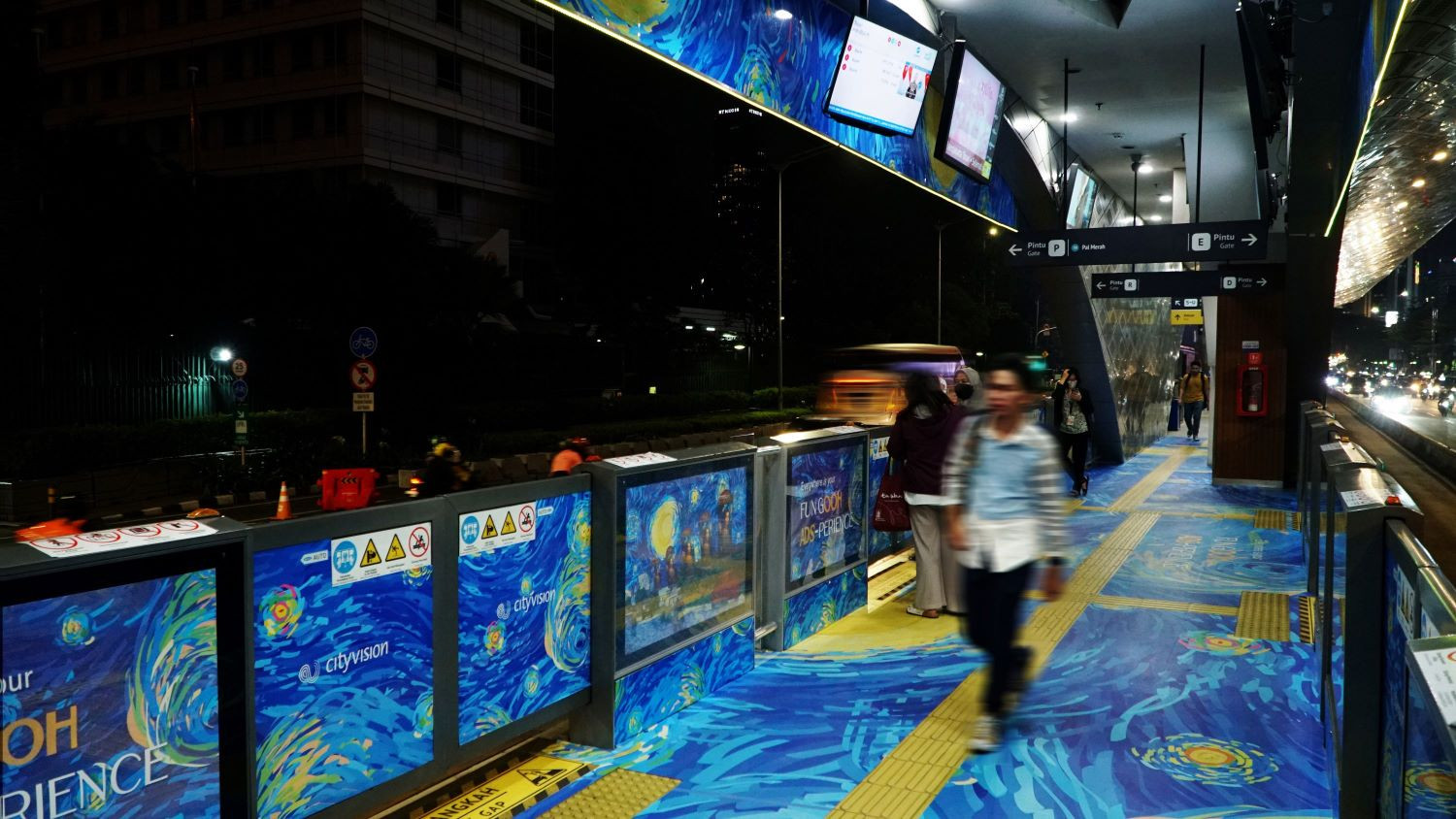 City Vision Luncurkan Inovasi Terbaru, Halte BRT di Jakarta Disulap Jadi Immersive Experience