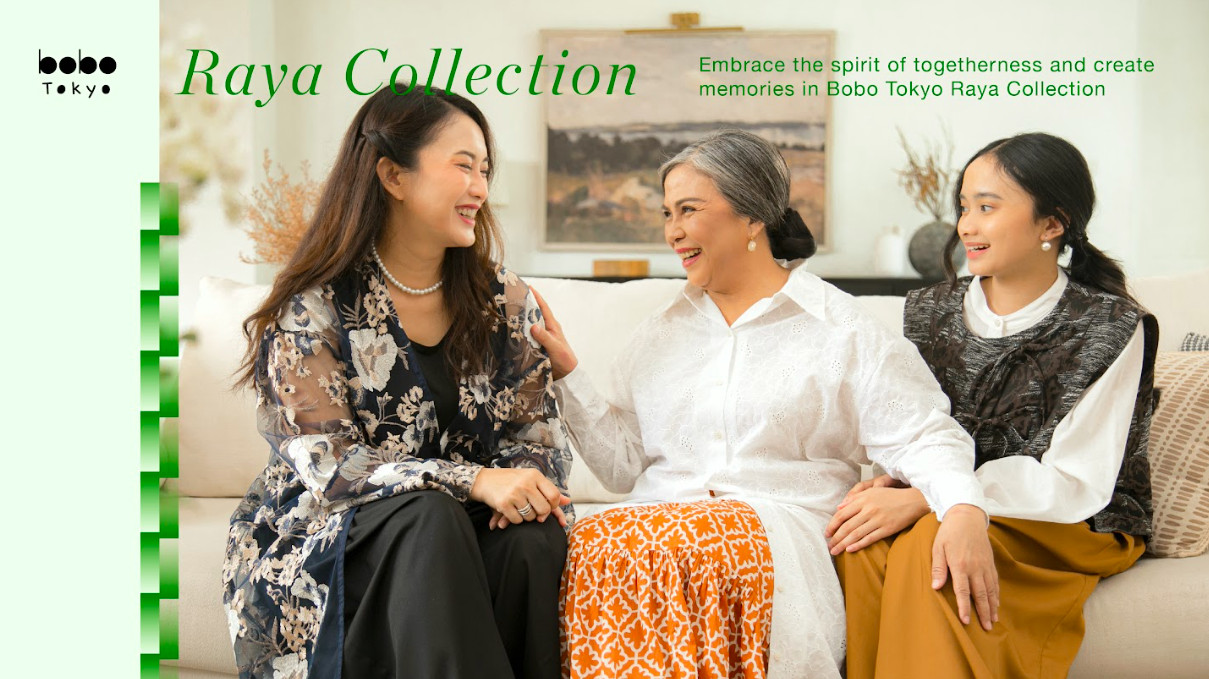"Raya with Bobo Tokyo", Eksplorasi Gaya Kontemporer Jepang dengan Sentuhan Modest