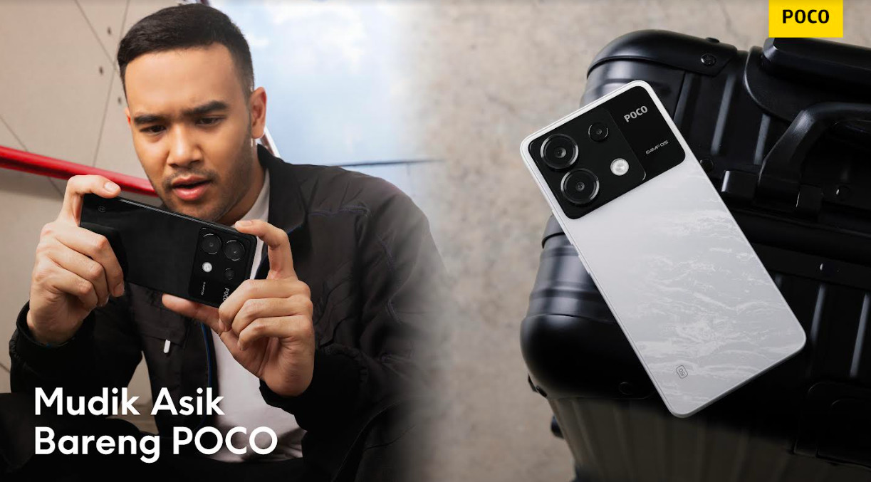 Mudik Ala POCO Tetap Asik dengan HP Mulai dari Sejutaan