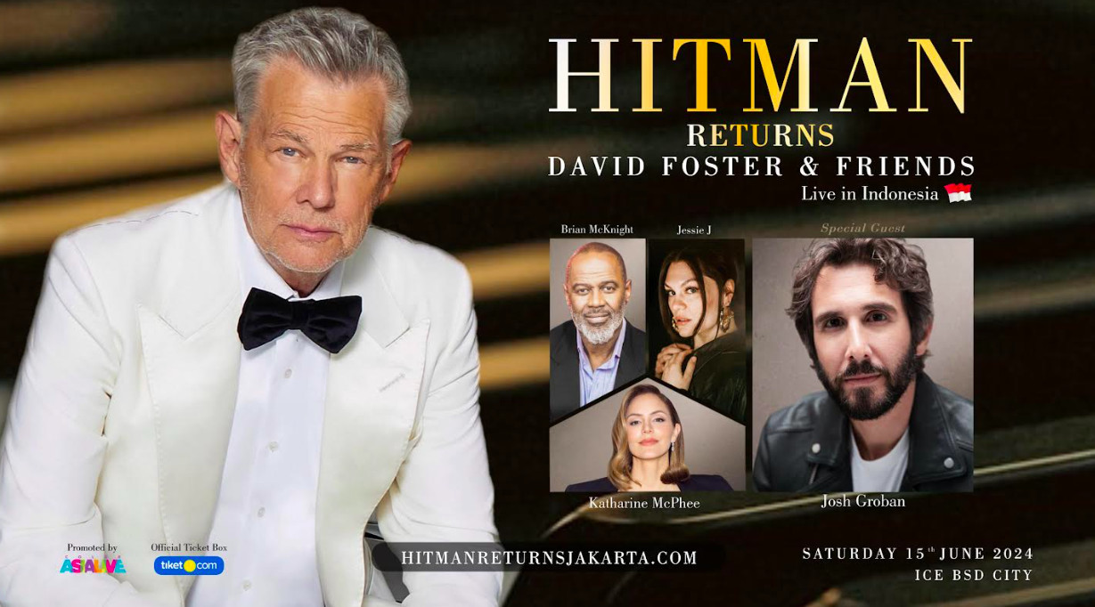 "Hitman Returns David Foster & Friends" Tampilkan Brian Mcknight, Jessie J, Katharine Mcphee