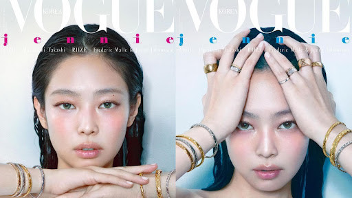 Potret Jennie “BLACKPINK” Tampil Bak “Ice Princess” Dalam Pemotretan  Majalah VOGUE Korea