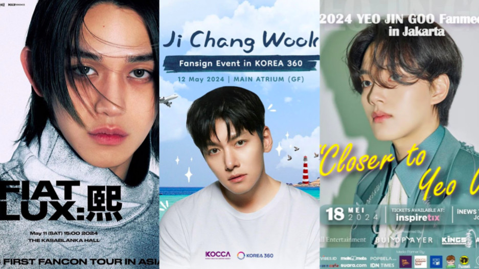 Sederet Selebriti Korea Sambangi Indonesia untuk Konser Hingga Fanmeeting di Bulan Mei 2024