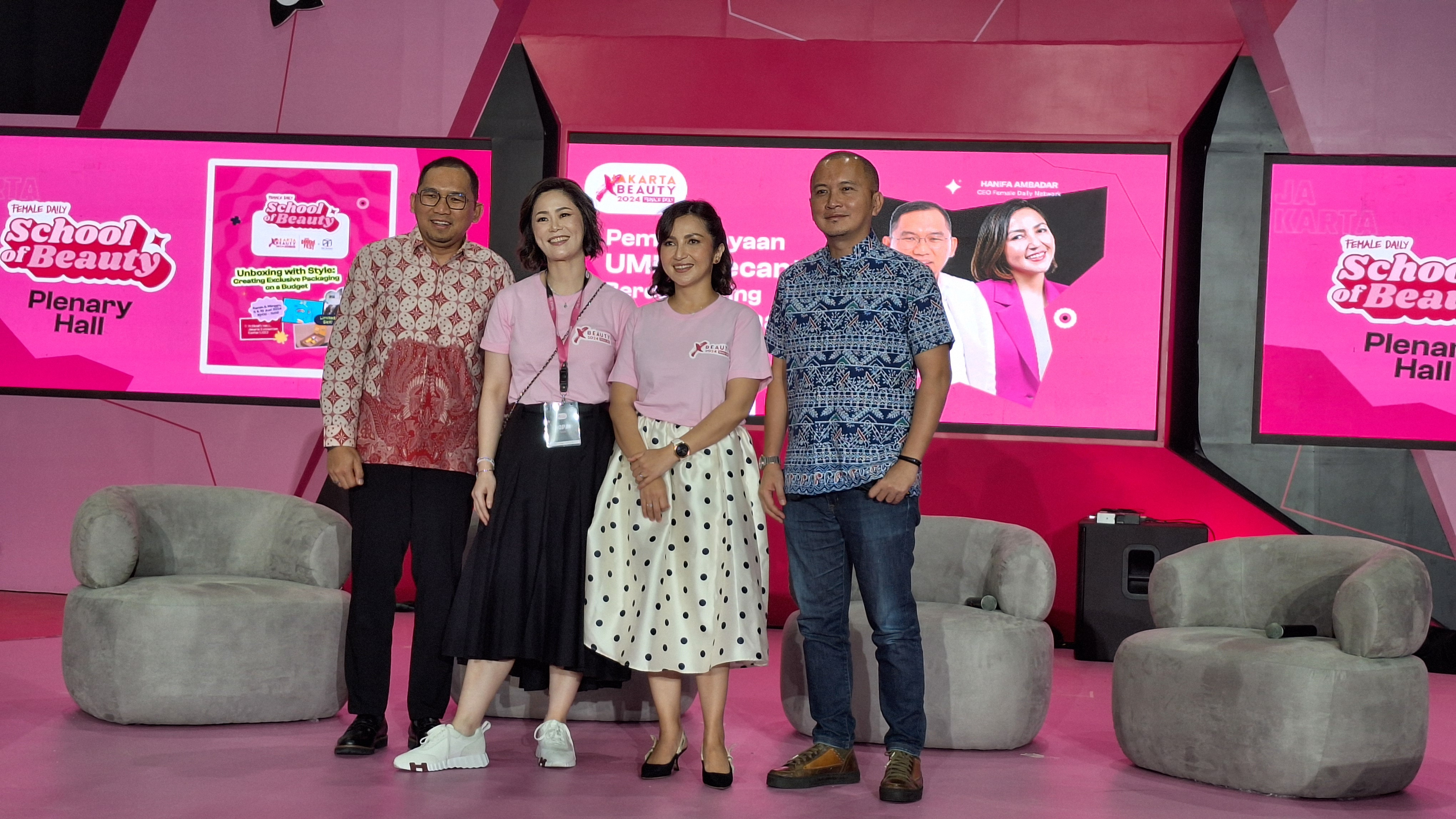 Jakarta X Beauty Dukung Pemberdayaan Produk Kecantikan Lokal Berdaya Saing Internasional
