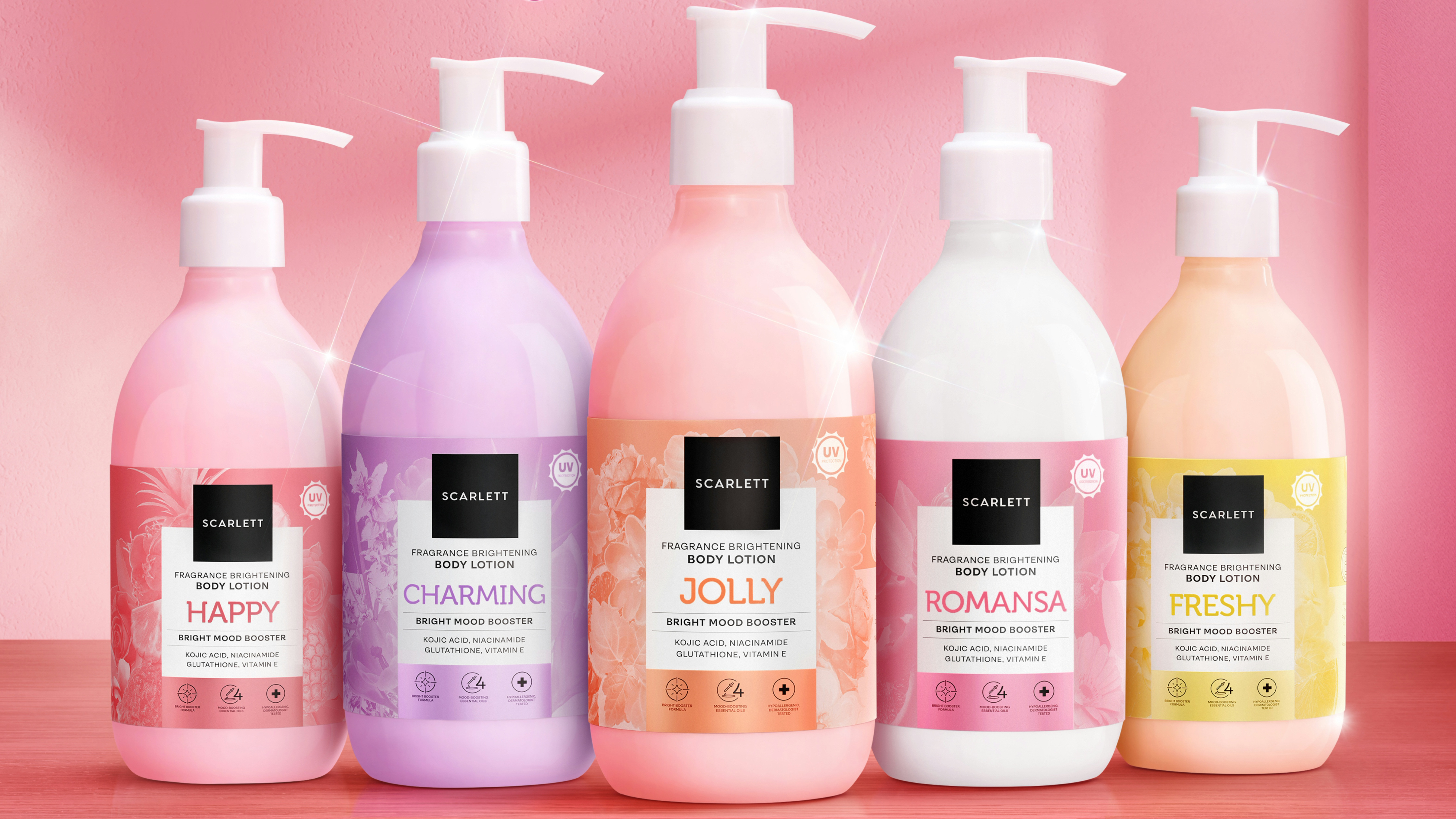 Dengan Formula Baru, Scarlett Keluarkan 'Bright Mood Booster Body Lotion'