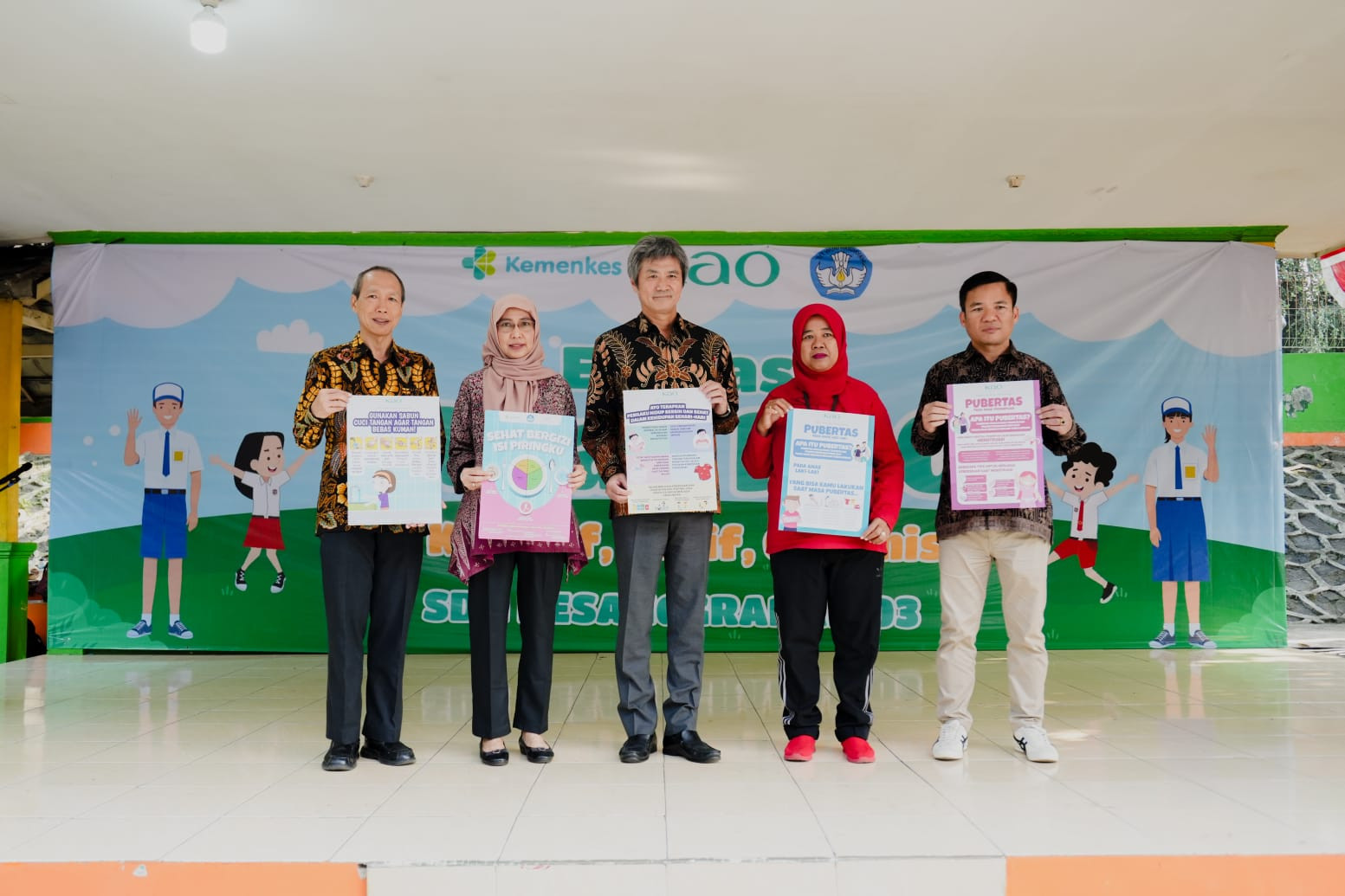 Bersama Kemenkes Dan Kemendikbudristek, Kao Indonesia Dukung Gerakan Sekolah Sehat Dan Germas