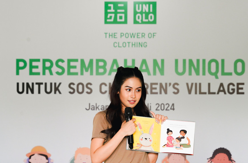 Gandeng Maudy Ayunda, Uniqlo Persembahkan Clothing Corner Untuk Sos Children’s Village