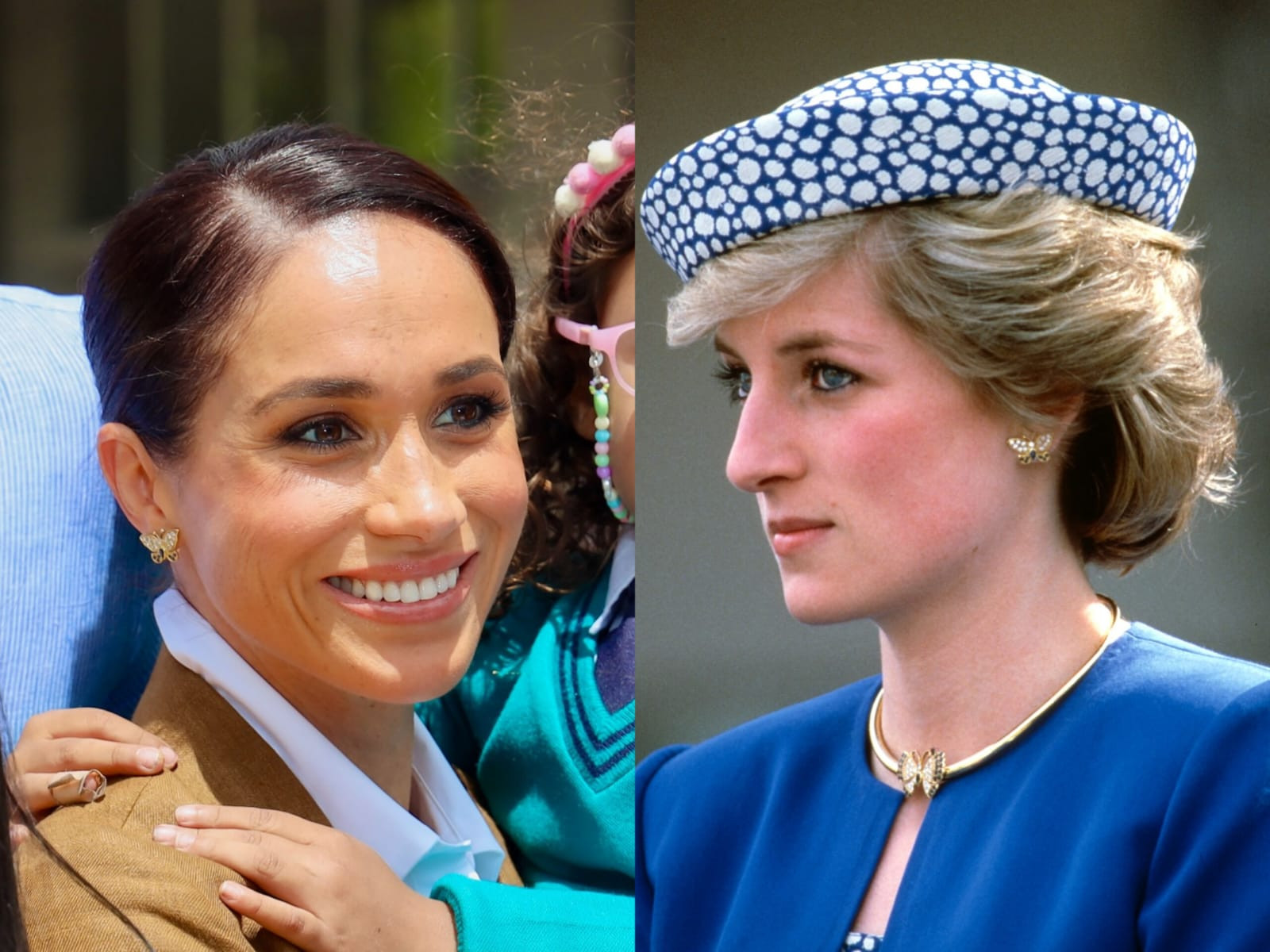 Tampil Mempesona, Meghan Markle Kenakan Anting Milik Mendiang Putri Diana