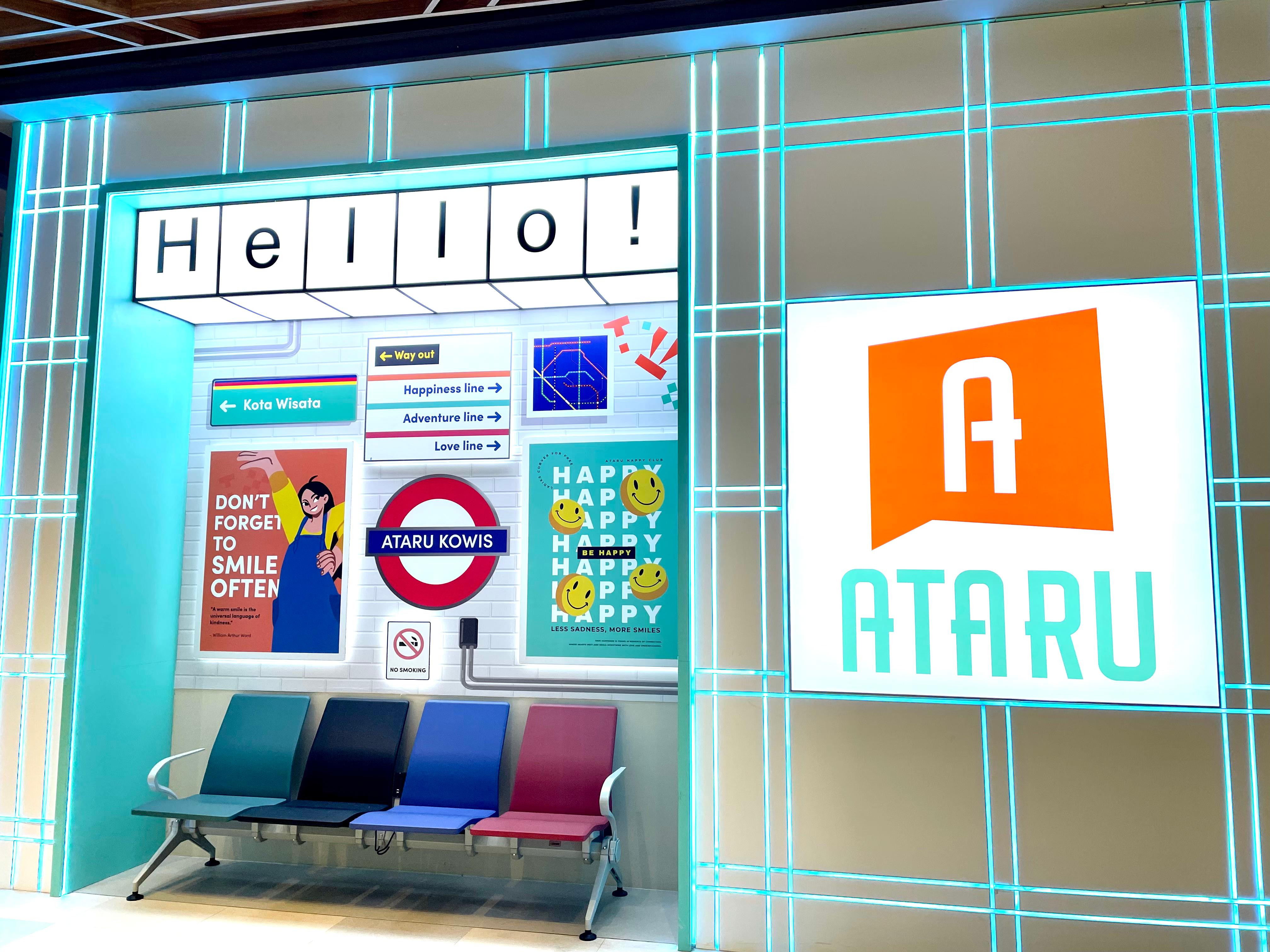 ATARU Hadirkan Keceriaan Melalui Konsep Toko Lebih Modern & Trendi