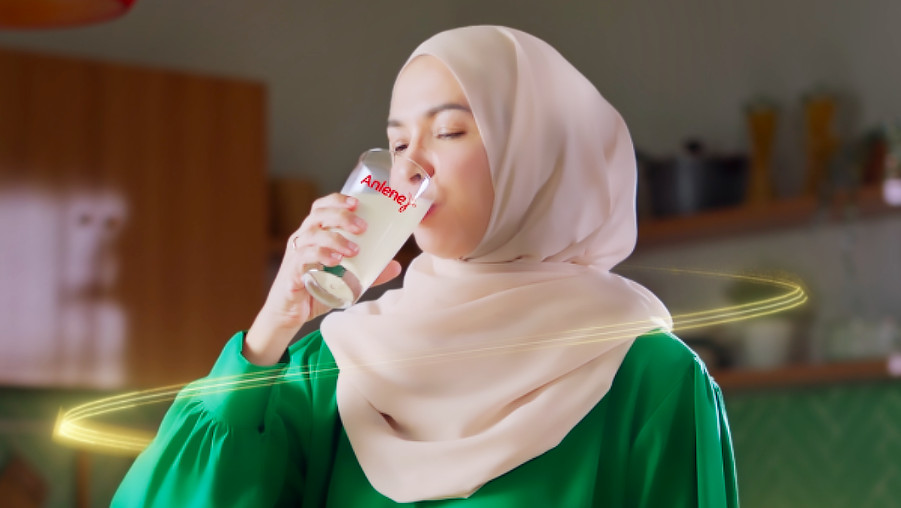 Gebrakan Baru, Anlene Luncurkan Susu Dewasa Gold 5X Habbatussauda