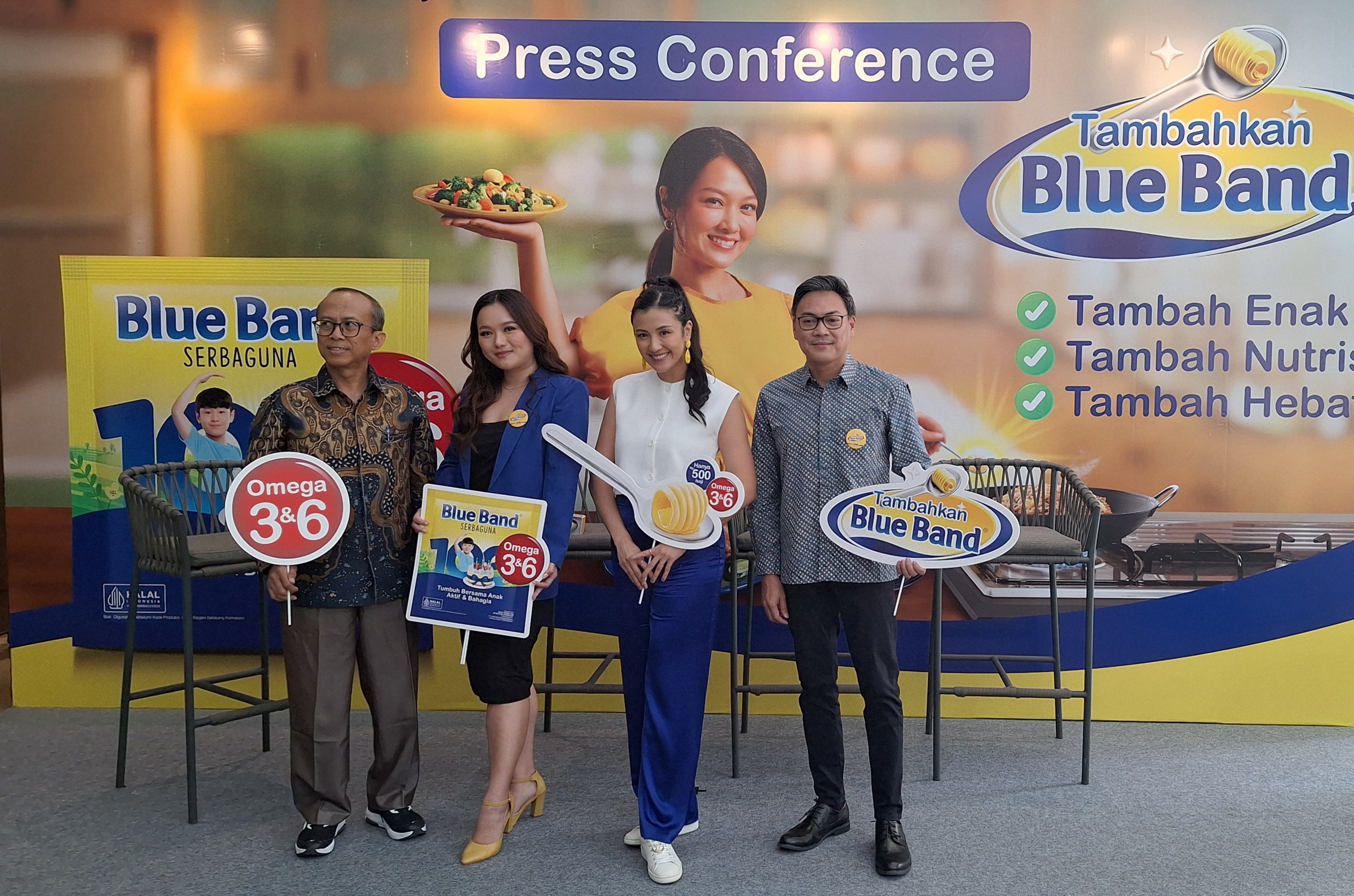 Sadar Pentingnya Omega 3 & 6, Upfield Indonesia Gaungkan Kampanye #tambahkanBlueBand