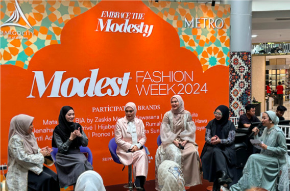 Kreasi Mode International Sukses Selenggarakan Talkshow "Break the Glass Ceiling Through Modesty"