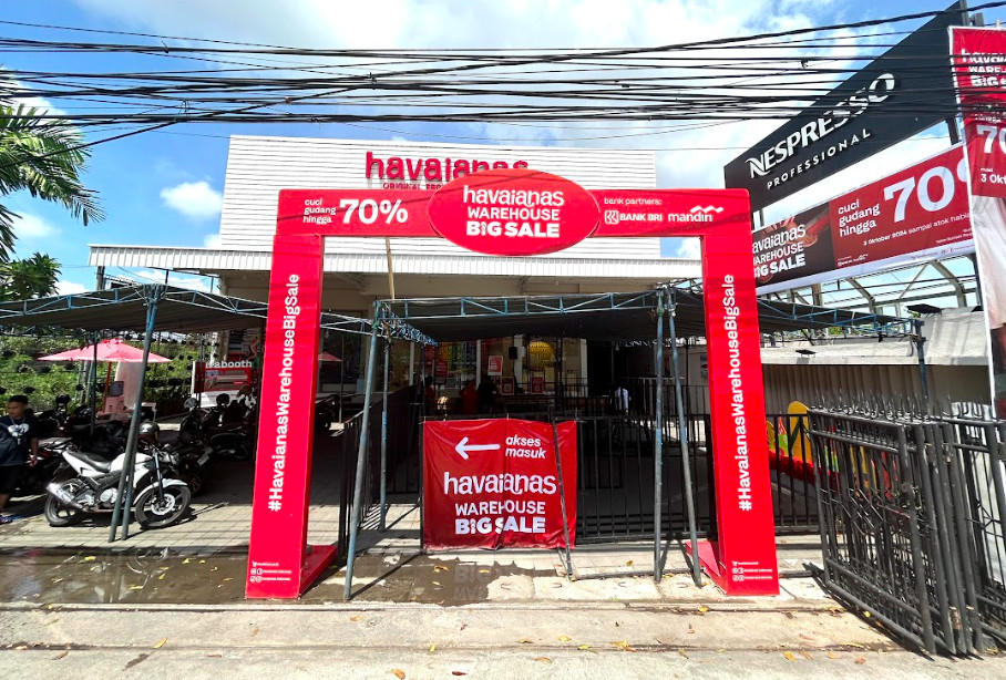 Havaianas Kembali Gelar "Havaianas Warehouse Big Sale 2024" di Bali