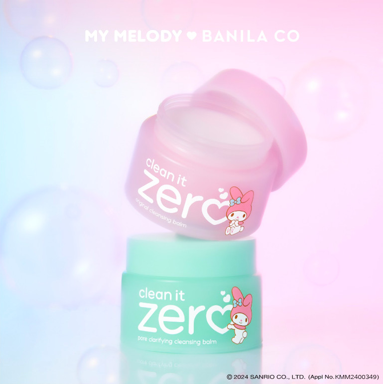 Bawa Formula Terbaru, BANILA CO x MY MELODY Hadirkan Clean It Zero