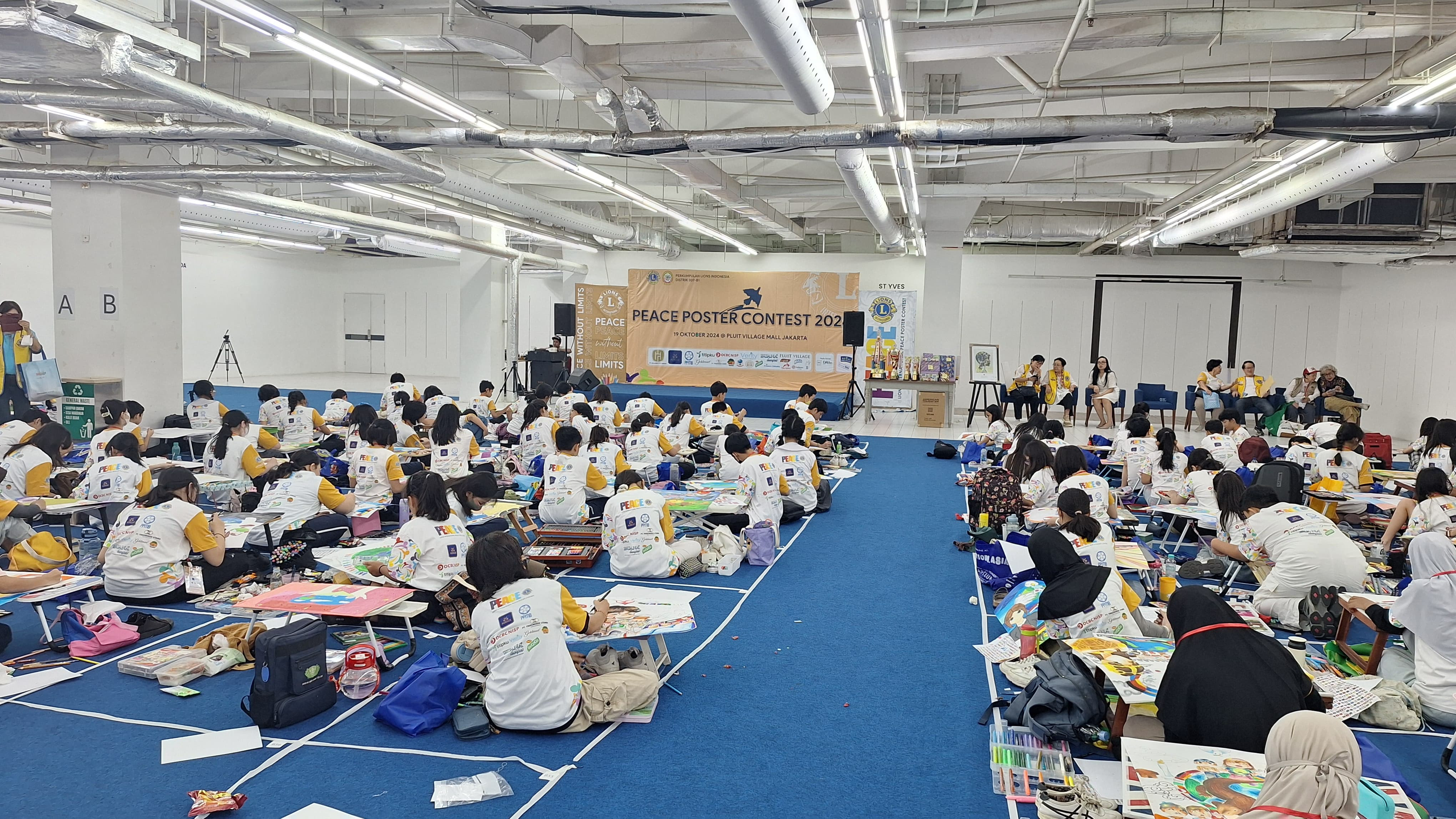 Lions Indonesia Distrik 307 B1 Gelar Peace Poster Contest