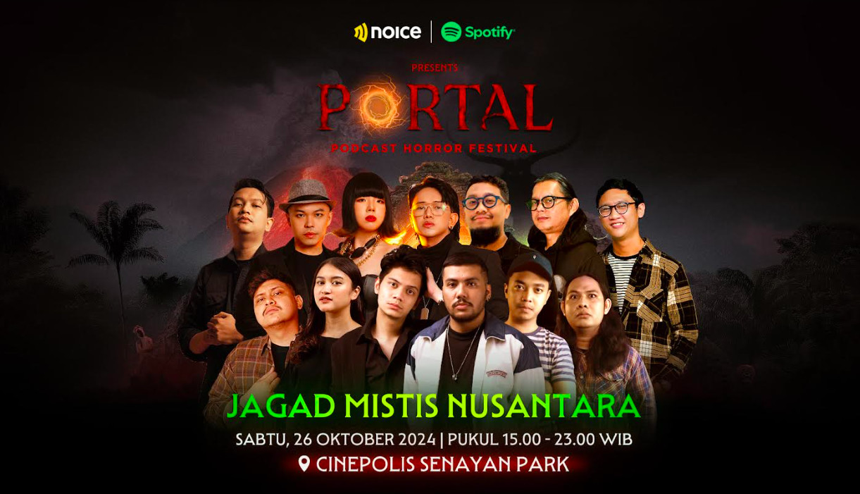 Sambut Halloween, Podcast Horror Festival dari Noice & Spotify Segera Hadir