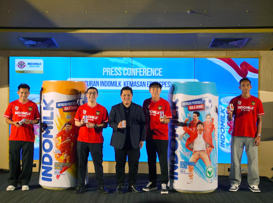 Indomilk Rayakan Sepak Bola Indonesia yang Mendunia, Luncurkan Kemasan Edisi Spesial Timnas
