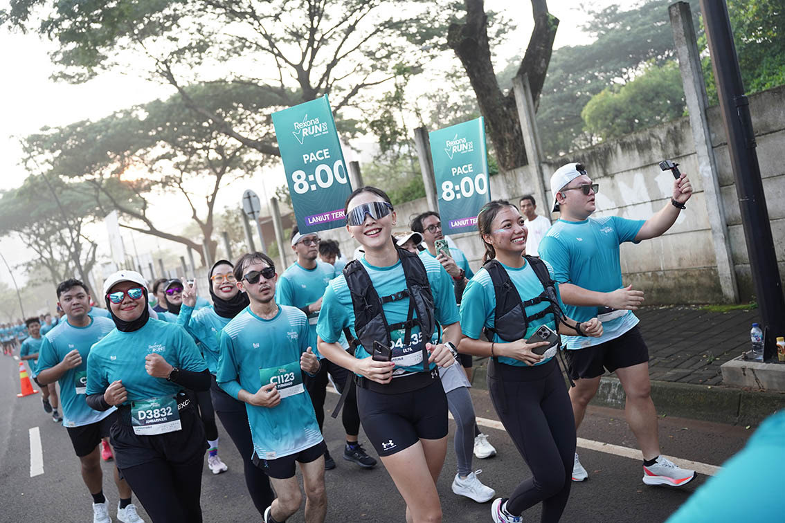 3.500 Pelari Tunjukkan Semangat #LanjutTerus di Rexona Run 2024