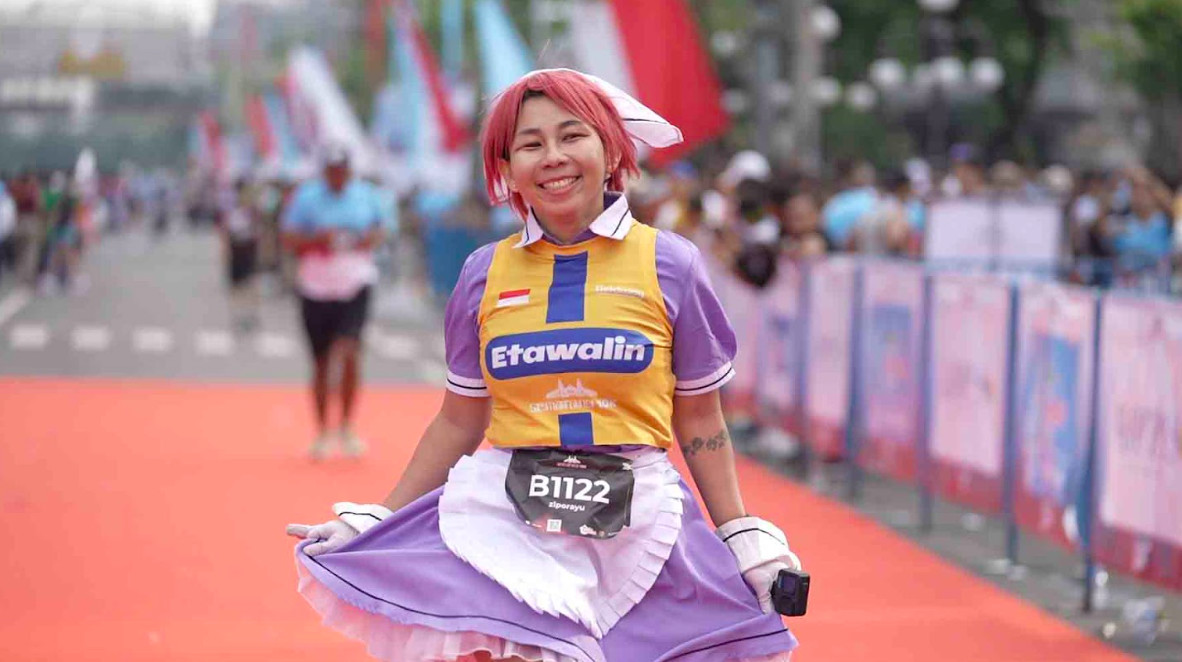 Semarang 10K Sukses Digelar, Etawalin Dukung Pelari dari Awal hingga Akhir