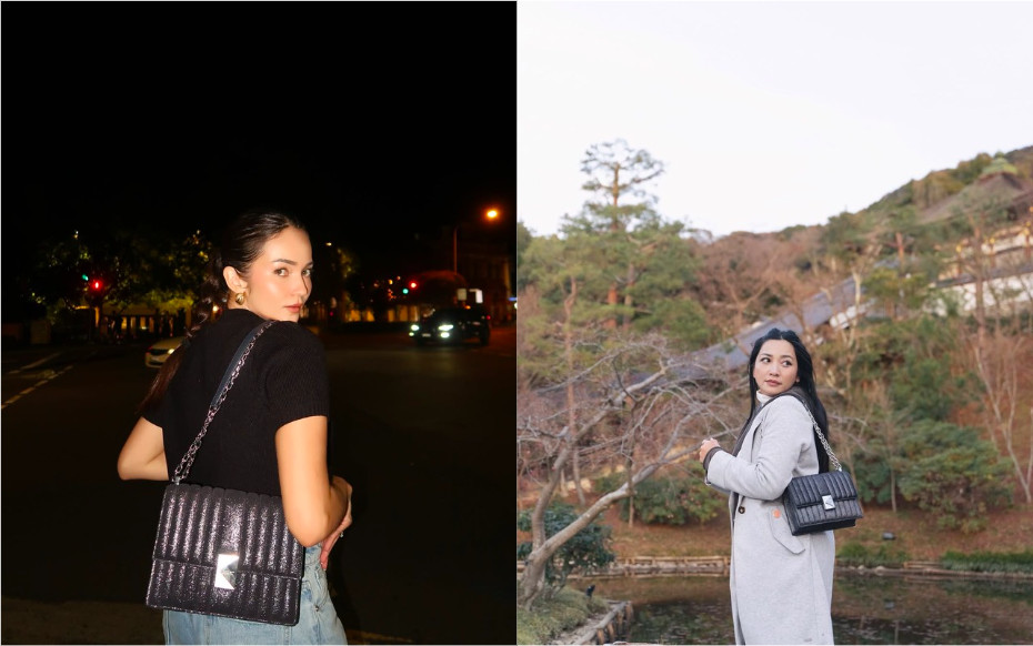 Friendship Goals! Gaya Kompak Liburan Enzy Storia & Hesti Purwadinata