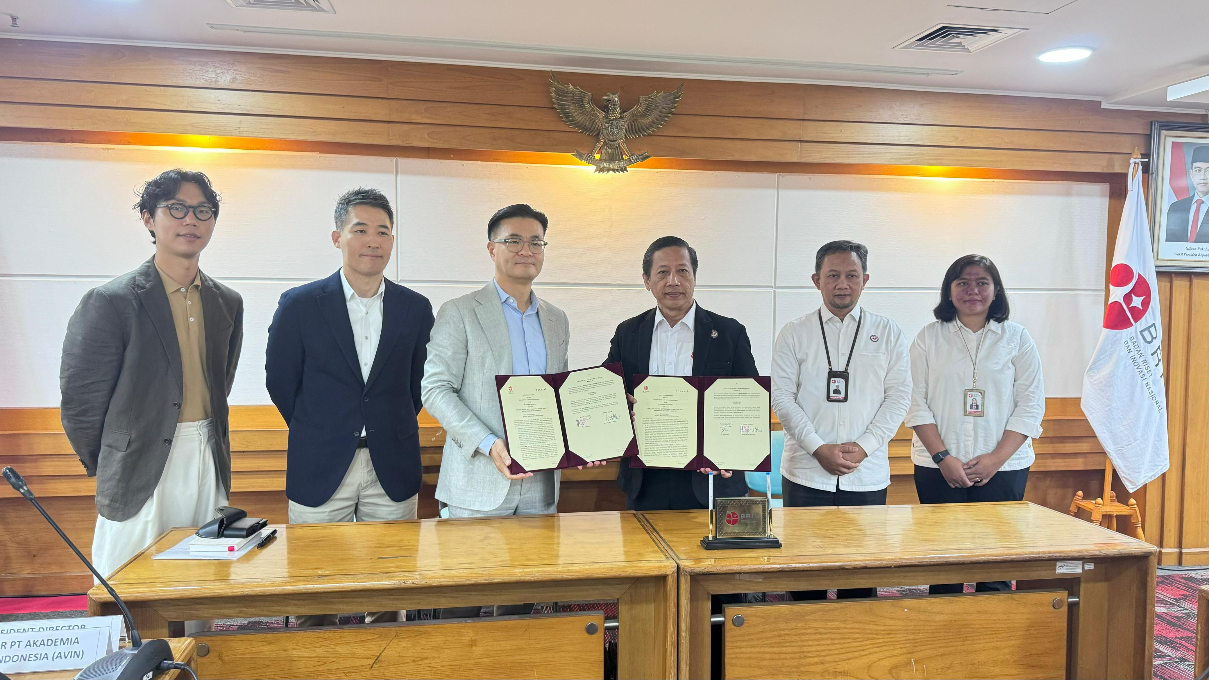 COSMAX Indonesia Jalin Kerja Sama Strategis untuk Inovasi Kosmetik dengan BRIN