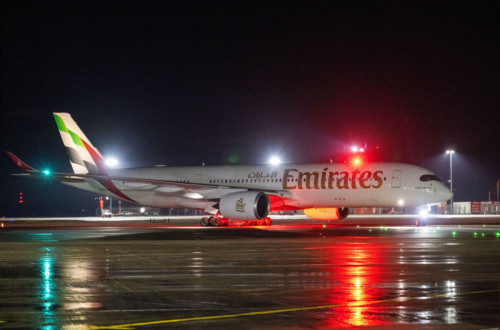 Emirates A350 Terbang Perdana ke Edinburgh