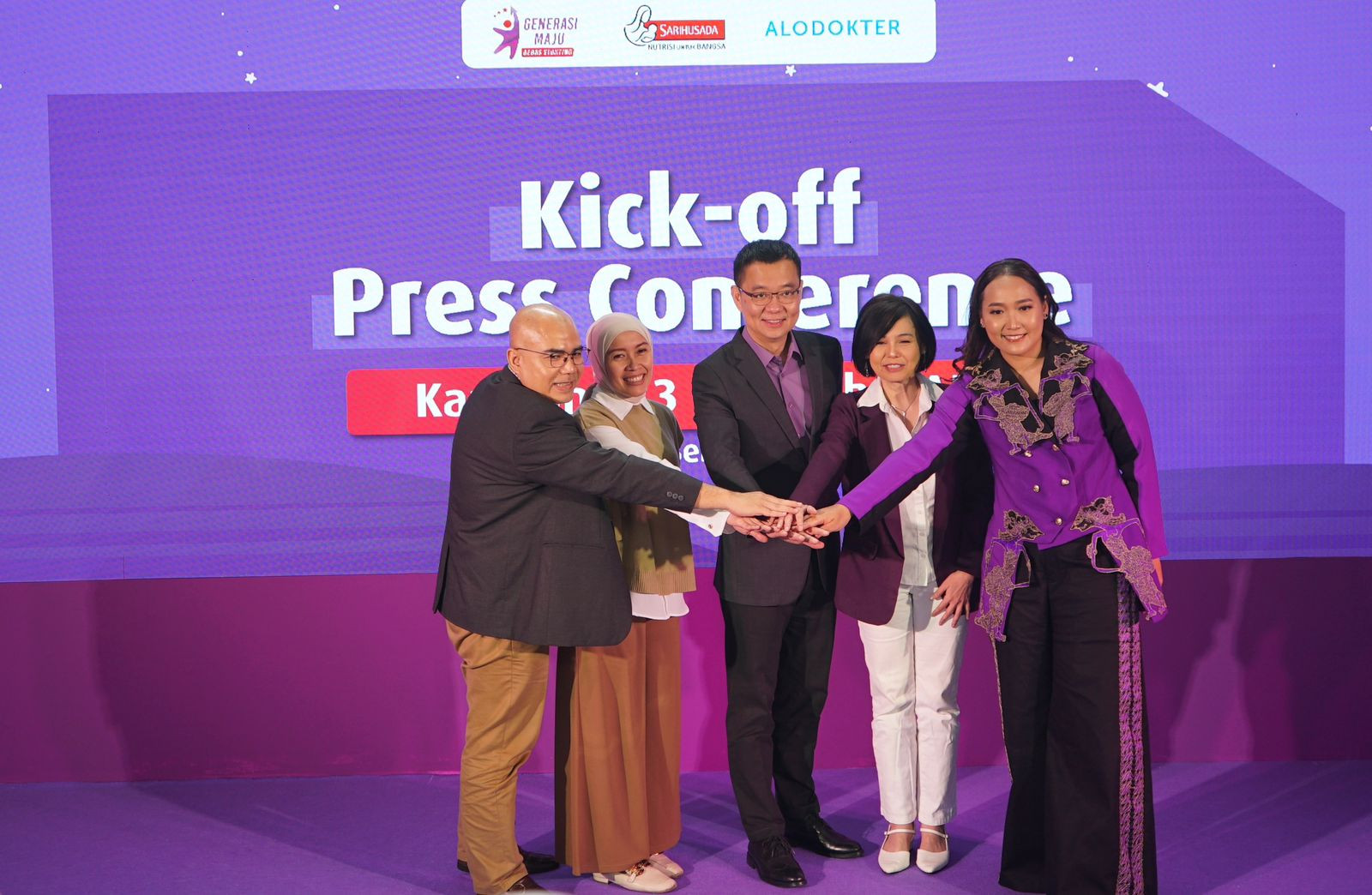 Luncurkan '3 Langkah MAJU', Sarihusada dan Alodokter Dukung Genererasi Bebas Stunting