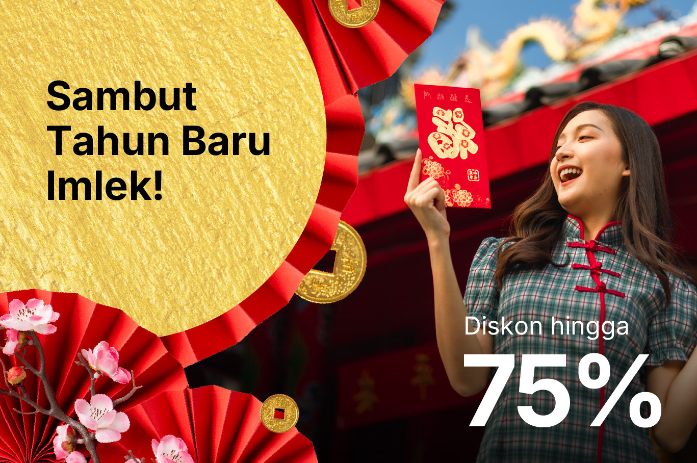 Liburan Hemat Imlek 2025, OYO bagi-bagi Diskon 75%