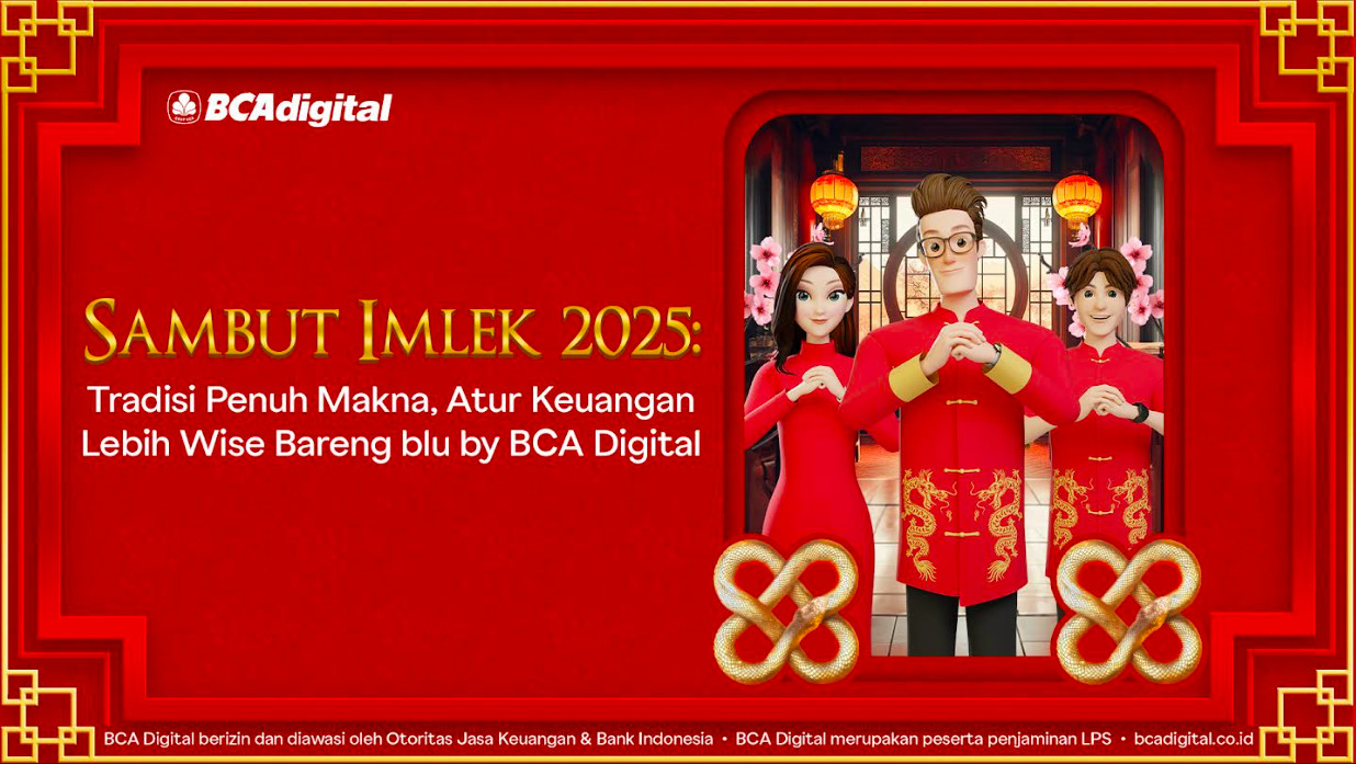 Sambut Imlek 2025: Atur Keuangan Lebih Wise Bareng blu by BCA Digital