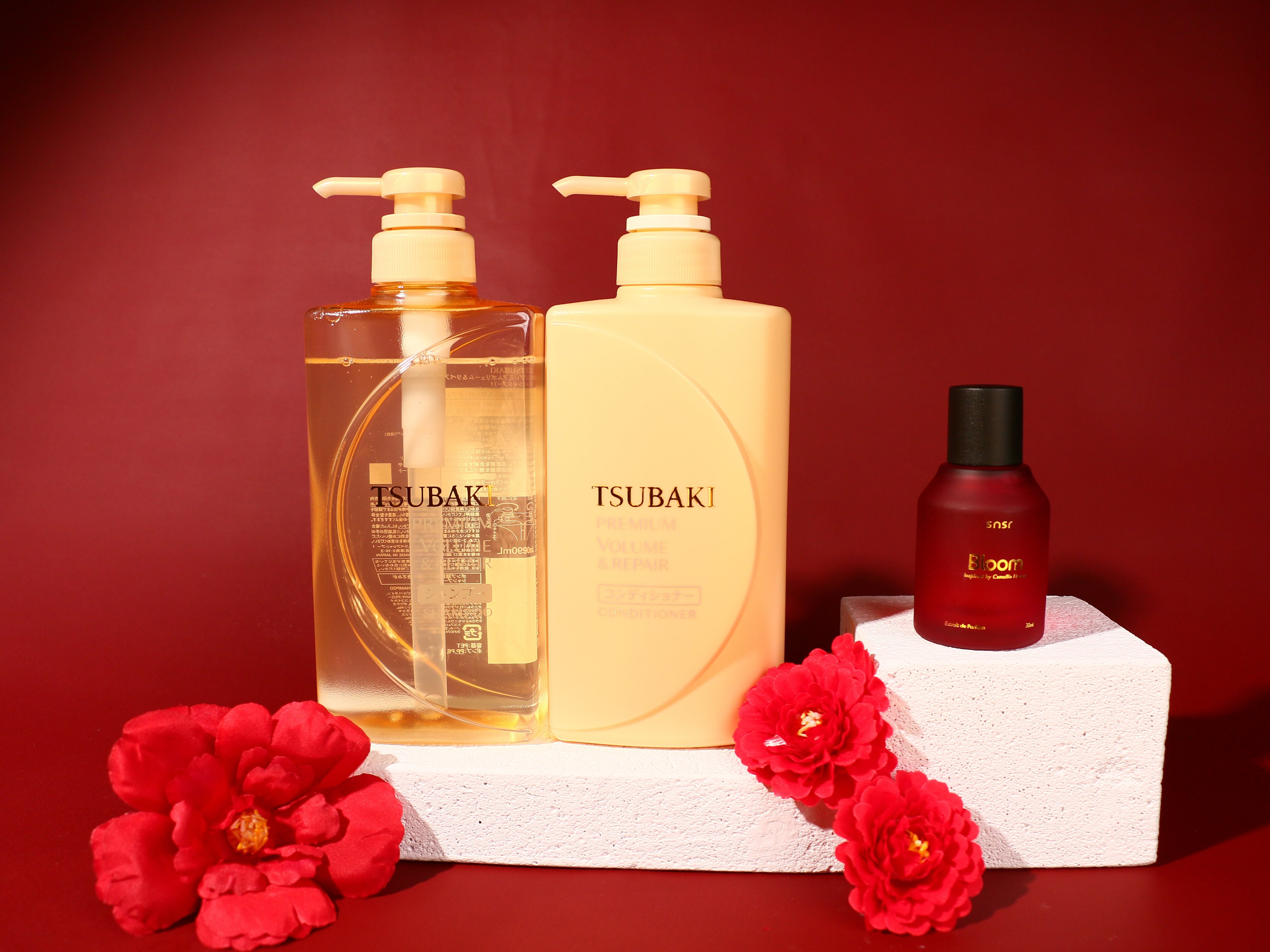 Jadikan Rambut Berkilau, Tsubaki Hadirkan Premium Volume & Repair