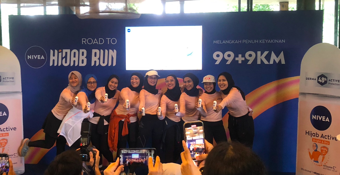 NIVEA Hijab Run 2025, Ajak Perempuan Berhijab #MelangkahPenuhKeyakinan