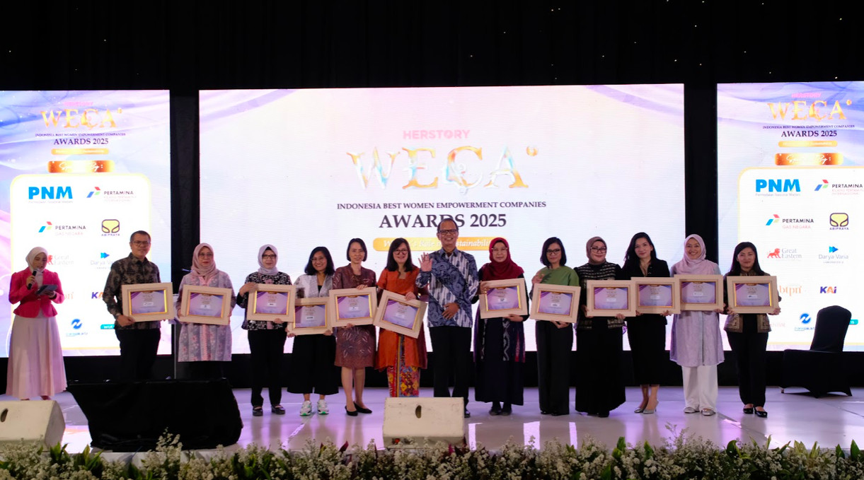 Deretan Perusahaan Pendukung Pemberdayaan Perempuan Sabet Penghargaan WECA 2025