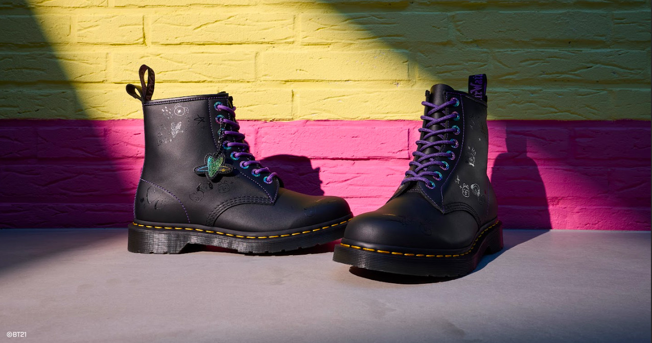 Hadir Kembali, Intip Koleksi Dr. Martens dan BT21