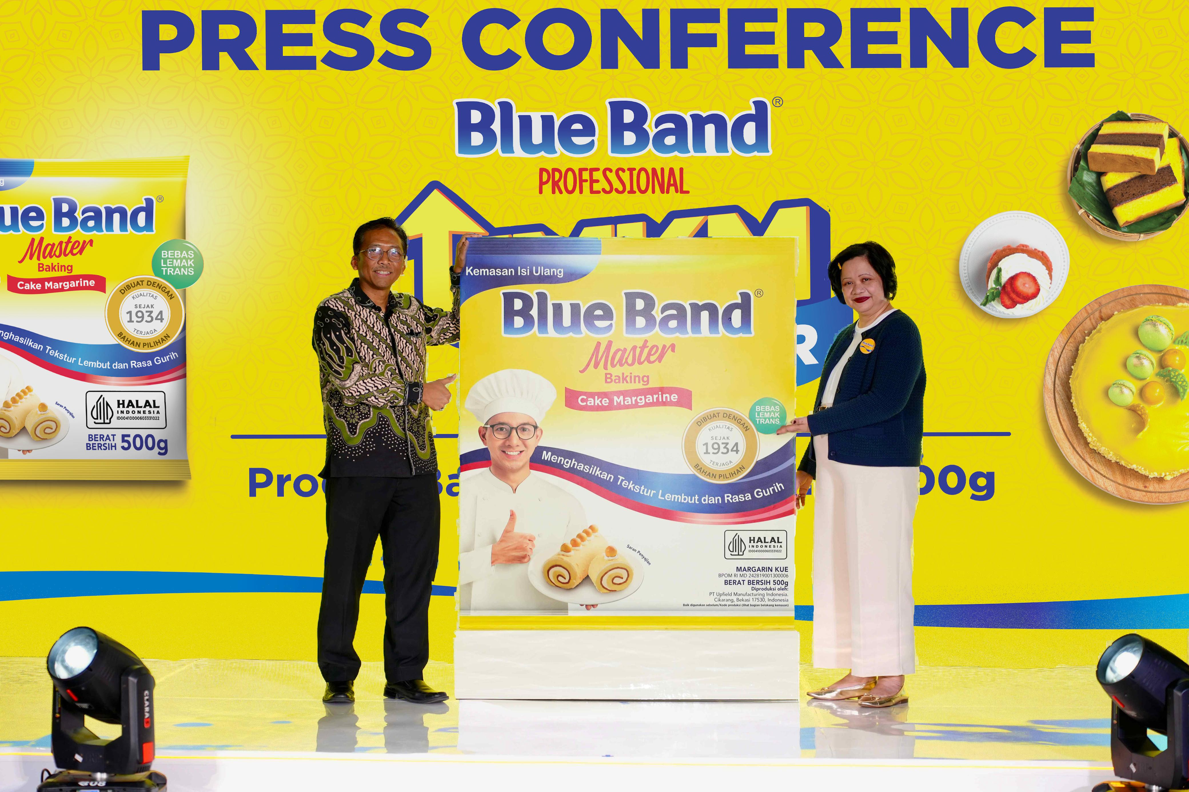 Hadirkan Program Pengembangan UMKM, BlueBand Luncurkan Margarin Master Cake Kemasan Ekonomis