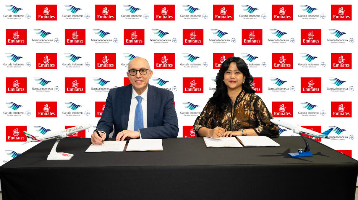 Emirates dan Garuda Indonesia Perluas Kemitraan Loyalitas Bersama