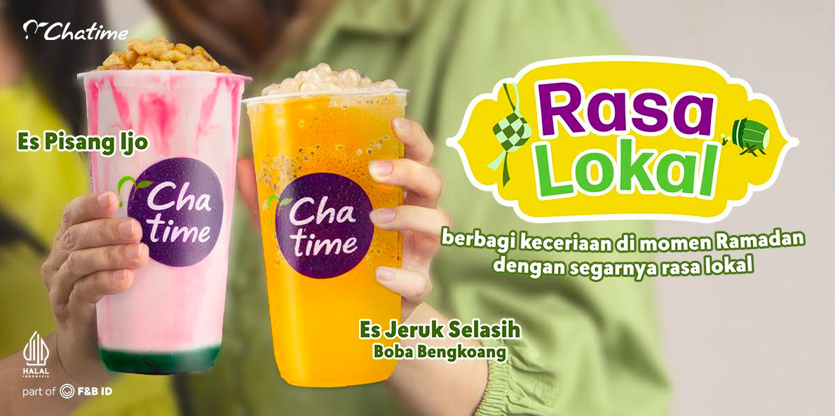 Semarakkan Ramadan, F&B ID Luncurkan Chatime Rasa Lokal