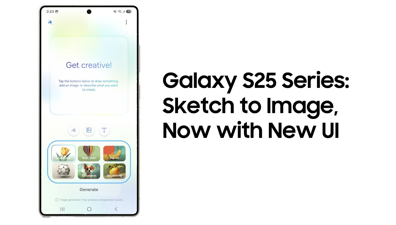 Gini Cara Ubah Foto, Teks, Sketsa Jadi Gambar di Samsung Galaxy S25 Series